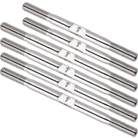 #1U-740953 - Pro Duty 3.5mm Titanium Turnbuckles - Raw Titanium (Schumacher Cougar LD3)