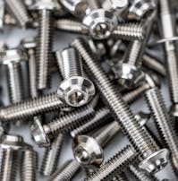#1U-710978 - Pro Duty Titanium Upper Screw Set - Raw Titanium - 56 pcs (Yokomo MS 1.0)