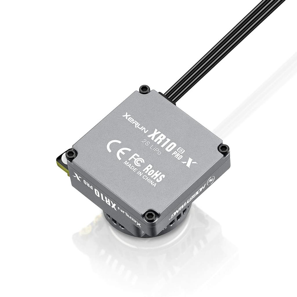 HOBBYWING XERUN XR10 PRO ECS単品のみ HW30112620 - HOBBYWING XERUN XR10 PRO GREY G3 X SPEED CONTROL