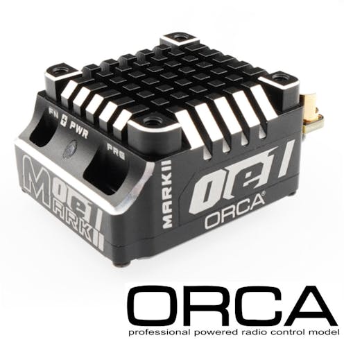 #OR-ES24OE1MKII - ORCA OE1 Mk2 PRO - Pro electronic speed controller (Black)