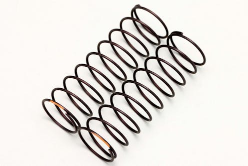 #YS-12975RF - Yokomo Rear Spring (Orange/9.75T/2pcs.) for 13 Shock