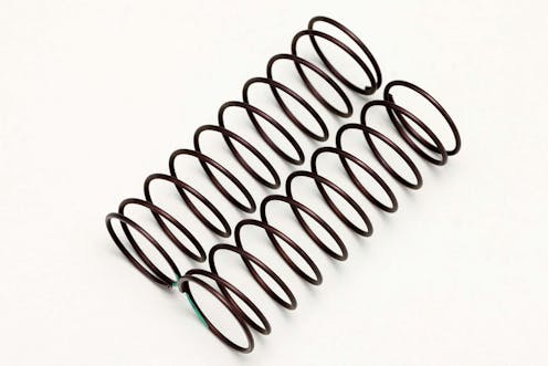 #YS-12100RF - Yokomo Rear Spring (Green/10.0T/2pcs.) for 13 Shock