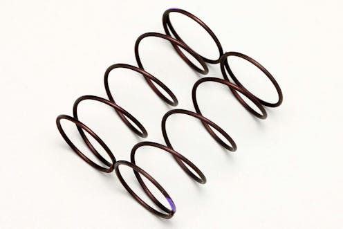 #YS-12550FF - Yokomo Front Spring (Purple/5.5T/2pcs.) for 13 Shock