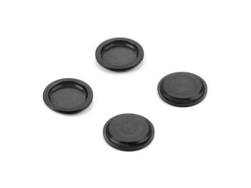 #XR308084 - XRAY XLP2 SILICONE HYPER RESISTANT SHOCK ABSORBER MEMBRANE (4)