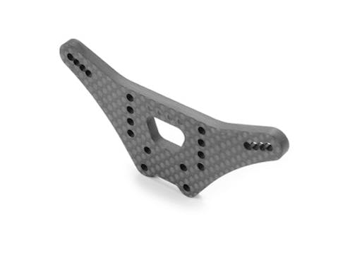 #XR323093 - XRAY XB2 CARBON SHOCK TOWER - 4-DOTS - REAR