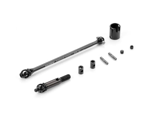 #XR365203 - XRAY ECS FRONT DRIVE SHAFT 84MM WITH 2.5MM PIN - HUDY SPRING STEEL� - SET