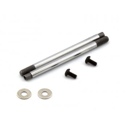 #AV10195-23 - Avid chrome shock shafts V2 - 3 x 23mm - pr (AE B6, B7 or B74)