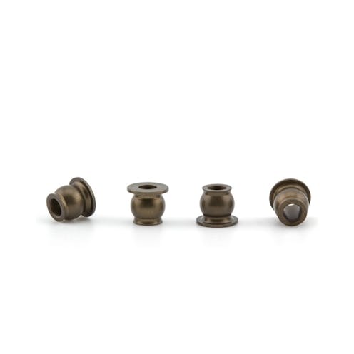 #AV10185 - Avid hardened aluminium lower shock pivot balls - 4 pcs (AE B6, B7, B74, T6 or SC6)