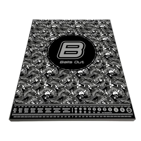 #BO101V2-W - BALLS OUT V2 SET UP BOARD 1/10 BUGGY SIZE 350MM X 450MM X 18MM - WHITE