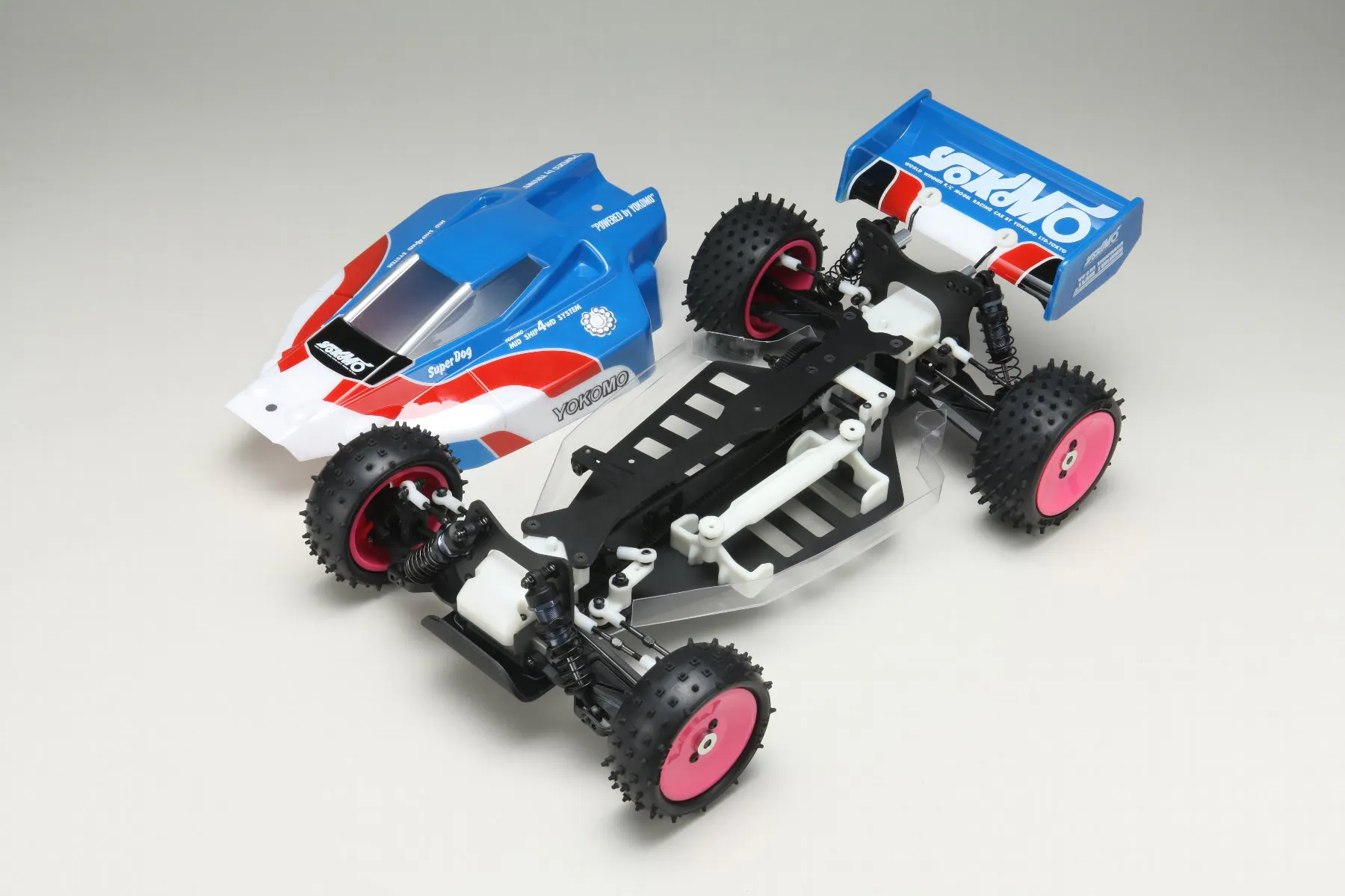 YZ-W91 - YOKOMO SUPER DOG FIGHTER WORKS'91 RETRO 4WD OFF-ROAD CAR