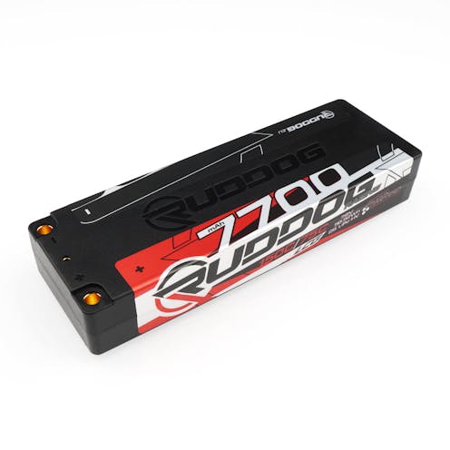 #RP-0798 - RUDDOG Racing 7700mAh 150C/75C 7.6V LCG Stick Pack LiPo-HV Battery