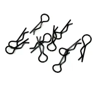 #A-TZ-100060 - ZOMBIE Signature colour body clip 1/10 - Z-BLACK  (10)