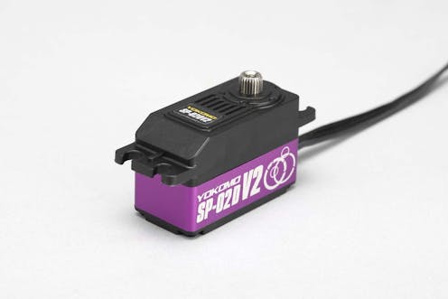 #SP-02DV2P - Yokomo SP-02D Low Profile RWD Drift (0.093s/12.0kg/6.0V) Coreless Servo - Purple