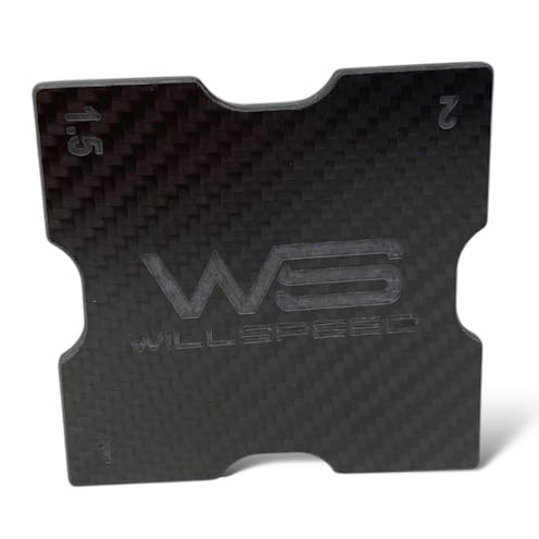 #W3093 - Willspeed Willspeed Carbon Fibre 1/10 Camber Gauge