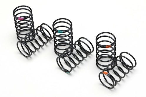 #YZ-SSF - Yokomo Front Shock Spring Set (soft/medium/hard) - 870C