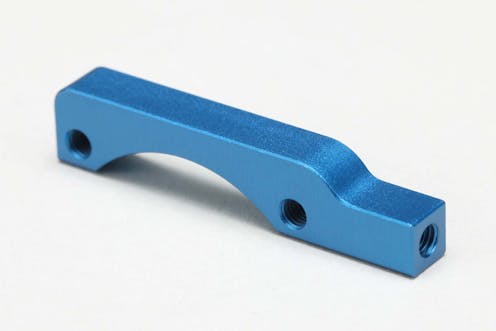 #Y2-304SMBL - Yokomo Alum. Cooling Fan Stay Blue