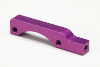 #Y2-304SMP - Yokomo Alum. Cooling Fan Stay Purple