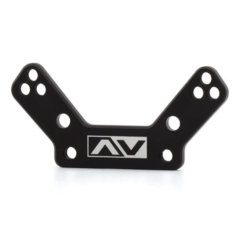 #AV10204 - AVID BLACK ALLOY REAR ROLL CENTRE HOLDER (XRAY XB2'24 OR '25)