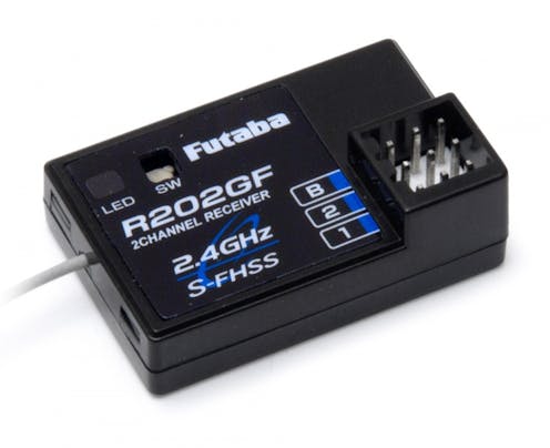 #FUT05102625-3 - FUTABA R202 2CH RECEIVER S-FHSS|FHSS