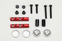 #ZS-016MGRR - Yokomo Magnet Rear Body Mount for All-Purpose - Red