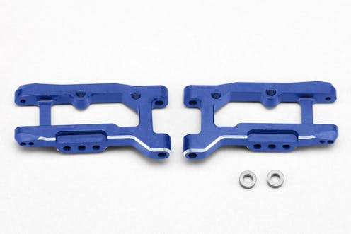 #Y2-BL8RAW - Yokomo Aluminium Rear Weight H Arm (for RD2.0/SD2.0 Short Arm) - Blue