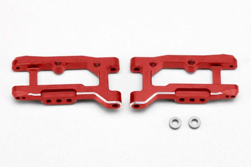 #Y2-R08RAW - Yokomo Aluminium Rear Weight H Arm (for RD2.0/SD2.0 Short Arm) - Red