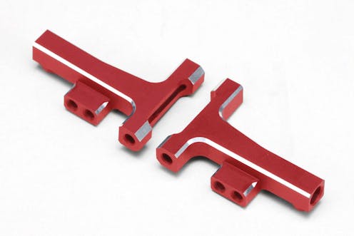 #Y2-008FTR - Yokomo Aluminium Front Lower Short T Arm (for RD/SD) - Red