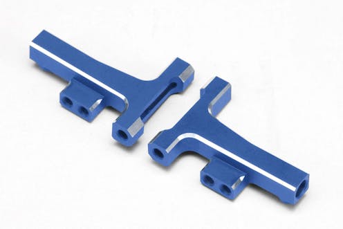#Y2-008FTBL - Yokomo Aluminium Front Lower Short T Arm (for RD/SD) - Blue
