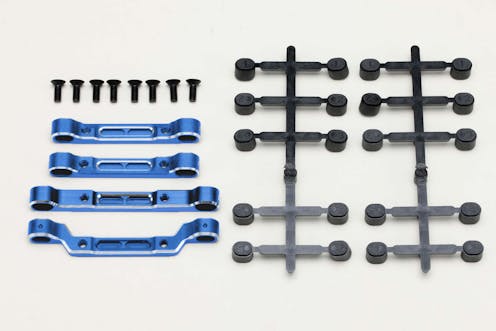 #RD-301ASBL - Yokomo Aluminium Adjustable Suspension Mount Set (for RD2.0) - Blue