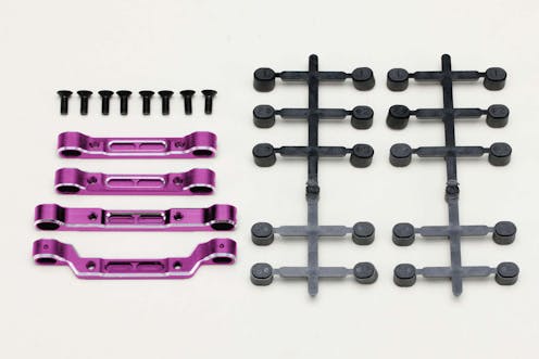 #RD-301ASP - Yokomo Aluminium Adjustable Suspension Mount Set (for RD2.0) - Purple