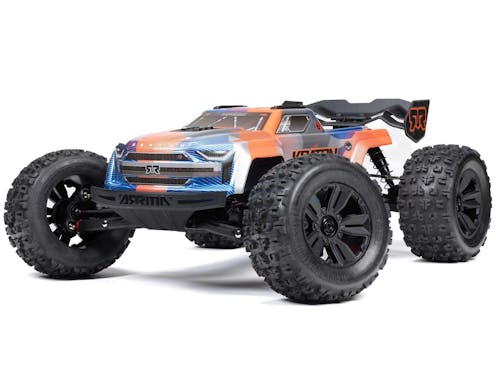 #ARA8608V6T1 - ARRMA 1/8 KRATON 6S V6 4X4 BLX Speed Monster Truck RTR - Orange