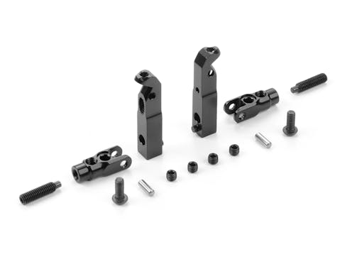 #XR301974-S - XRAY X4F'25 ALU SHOCK HOLDER FRONT FIXED/ACTIVE -  7075 T6 (2)