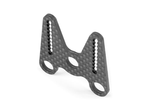 #XR373057 - XRAY X1 CARBON REAR WING MOUNT FOR 1-PIECE CHASSIS