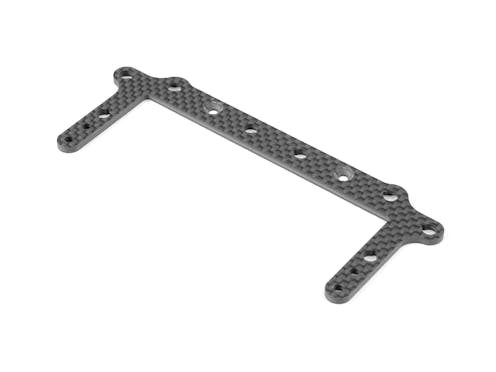 #XR376113 - XRAY X1 CARBON REAR BRACE FOR 1-PIECE CHASSIS