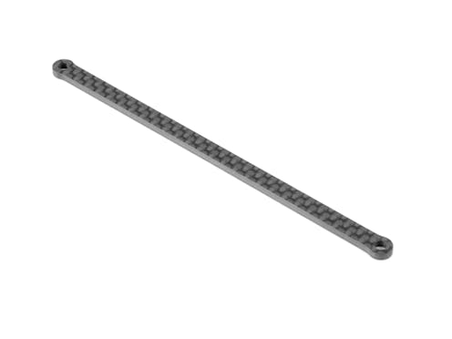#XR376238 - XRAY X1 CARBON TOP DECK LONG FOR 1-PIECE CHASSIS
