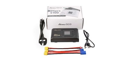 #GEAS100-KB - GensAce Charger iMars S100 G-Tech 100W (UK) Black