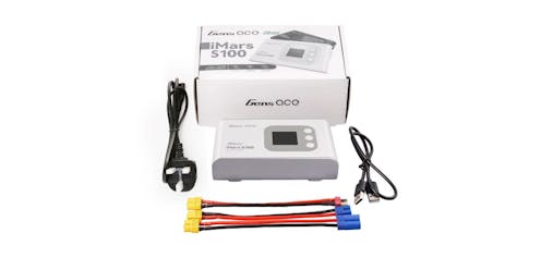 #GEAS100-KW - GensAce Charger iMars S100 G-Tech 100W (UK) White
