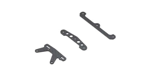 #K.EFW018 - Carbon Rear Chassis Brace Set Kyosho EP Plazma MK3