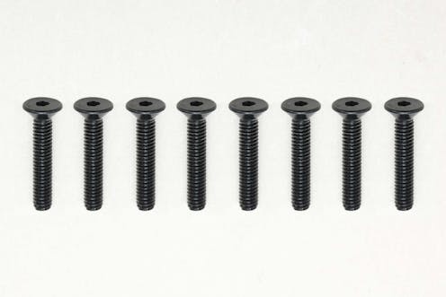 #ZC-F2514 - Yokomo M2.5x14 Flathead Socket Screw 8pcs.