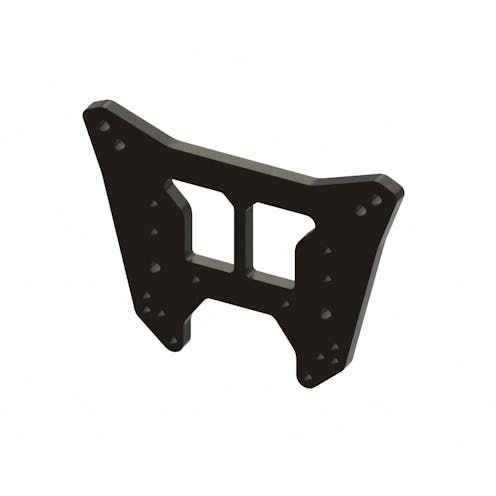#ARA-1521 - Armma Rear Shock Tower Aluminum M4, Black