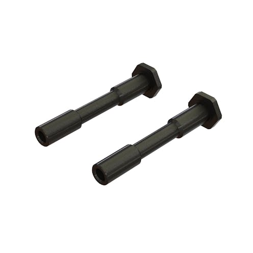 #ARA340186 - Armma Steel Steering Post 6x42mm Black (2)