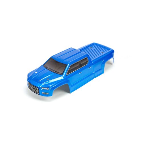 #ARA402283 - Armma BIG ROCK CC 4X4 PNTD DCLD Trimmed Body (Blue)