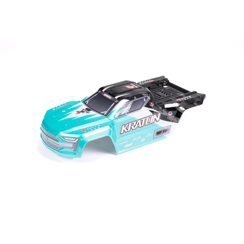 #ARA402321 - Armma 1/10 Painted Body, Teal/Black: KRATON 4X4 BLX
