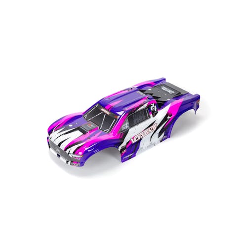 #ARA402327 - Armma VORTEKS 4X4 BLX Painted Decal Trimmed Body(Purple)