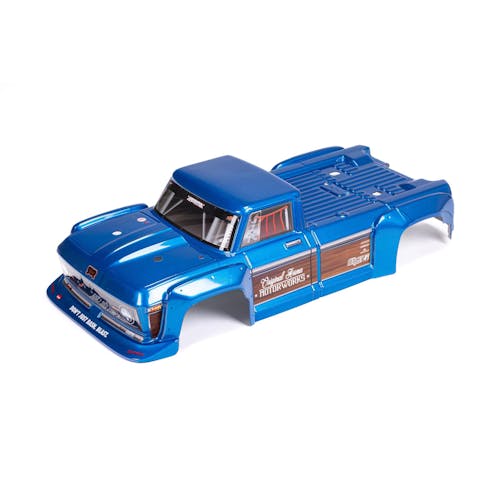#ARA402330 - Armma 1/10 Painted Body, Blue: OUTCAST 4X4 4S BLX