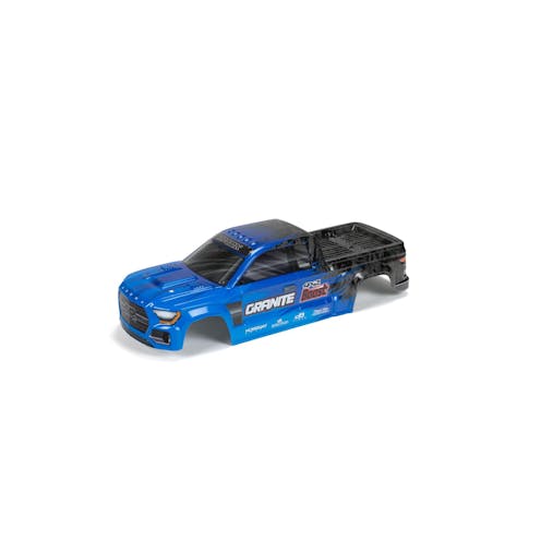 #ARA402344 - Armma 1/10 GRANITE 4X2 Painted Decaled Trimmed Body Blue/Black