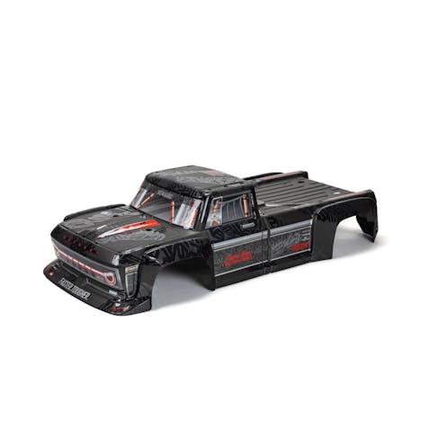 #ARA409012 - Armma 1/5 OUTCAST 8S Painted Decaled Trimmed Body Black