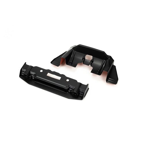 #ARA410010 - Armma FELONY Painted Splitter And Diffuser Black/Orange