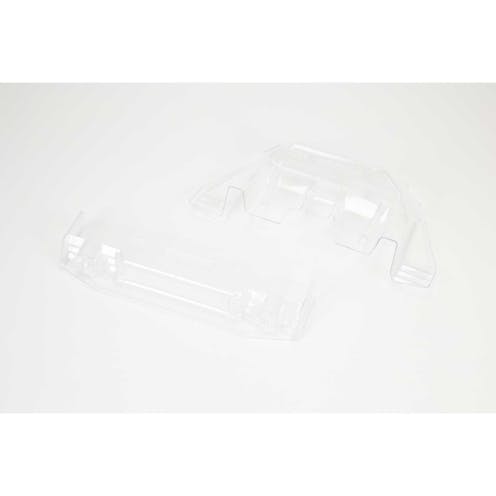 #ARA410012 - Armma FELONY 6S Trimmed Splitter And Diffuser (Clear)