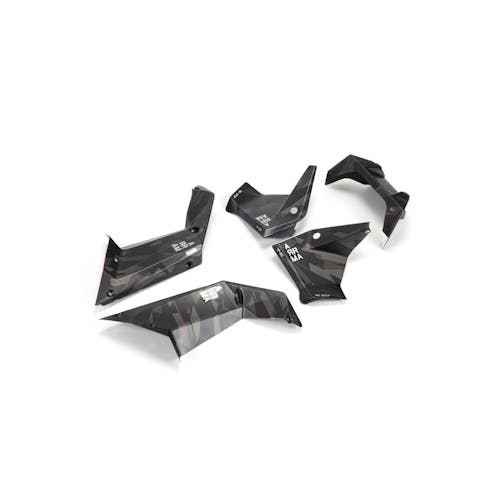 #ARA411018 - Armma Guard Set Painted, Black Camo: FIRETEAM